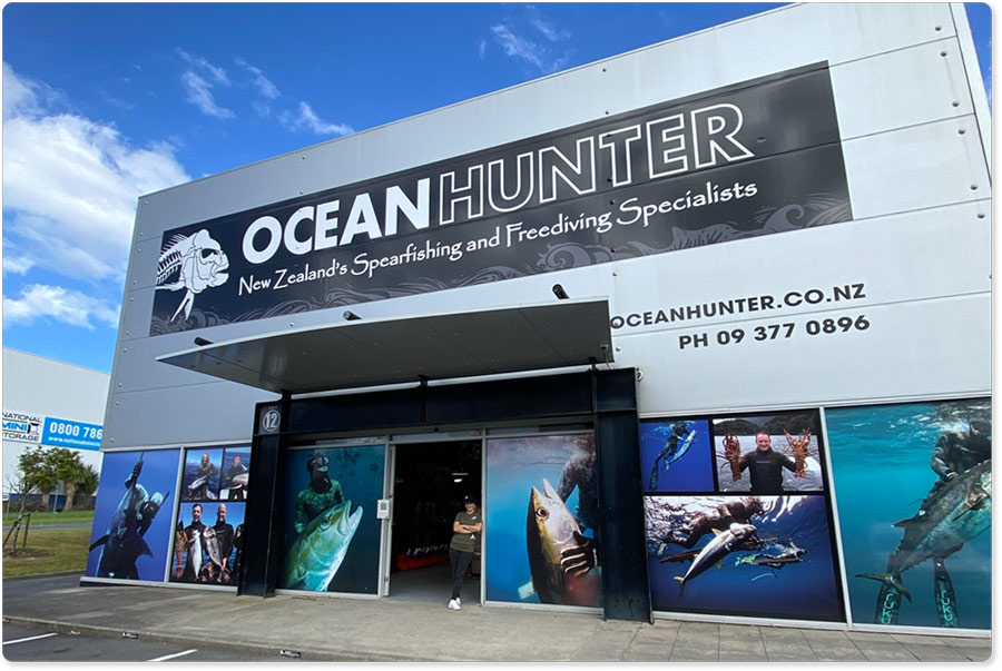Headquarters of Ocean Hunter NZ